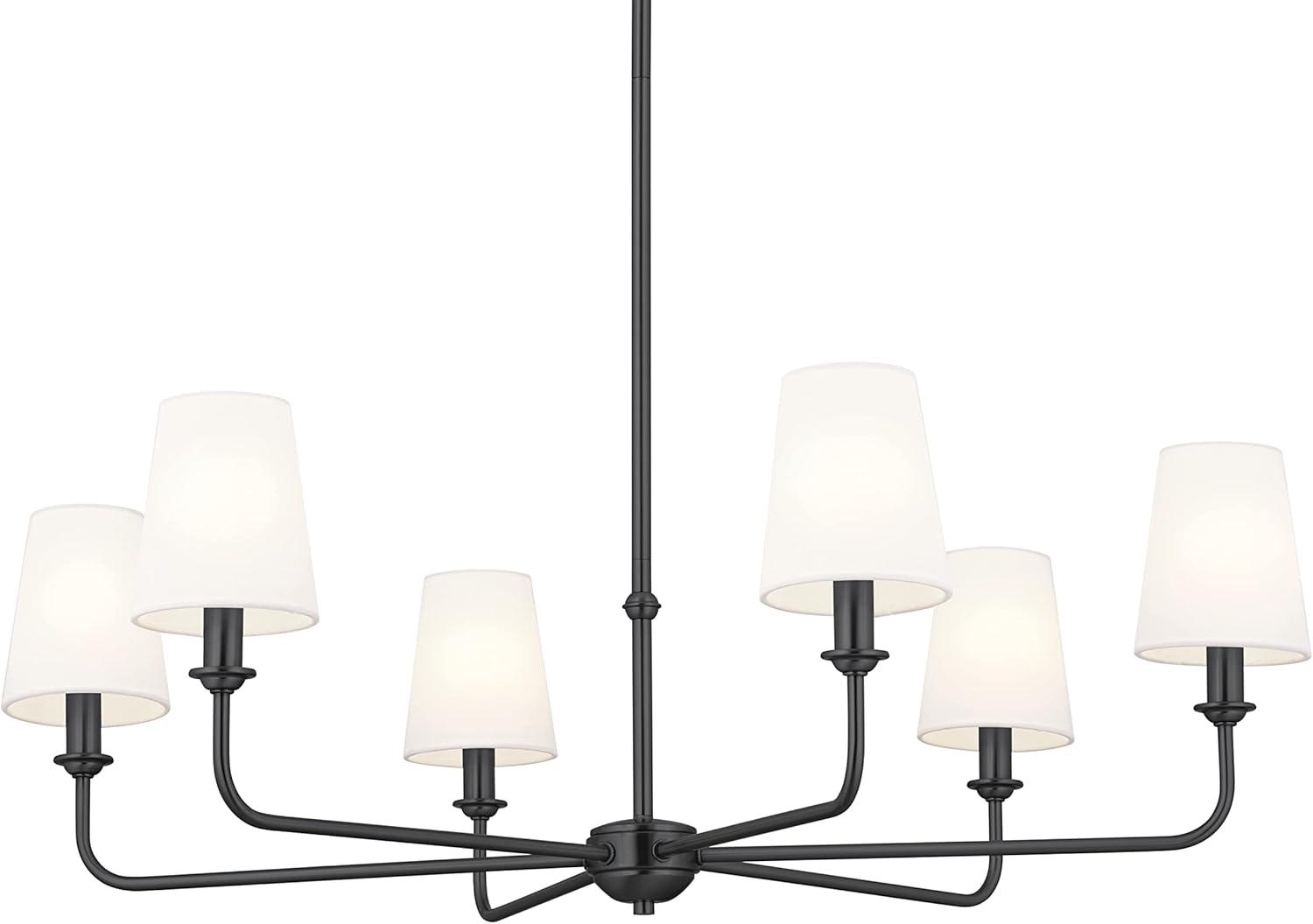 6 - Light Dimmable Classic / Traditional Chandelier