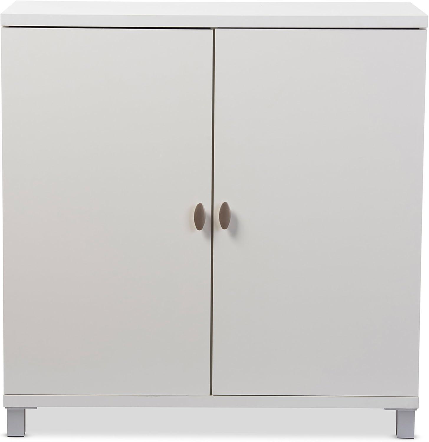 Marcy Modern and Contemporary Wood Entryway Storage Sideboard Cabinet - Baxton Studio