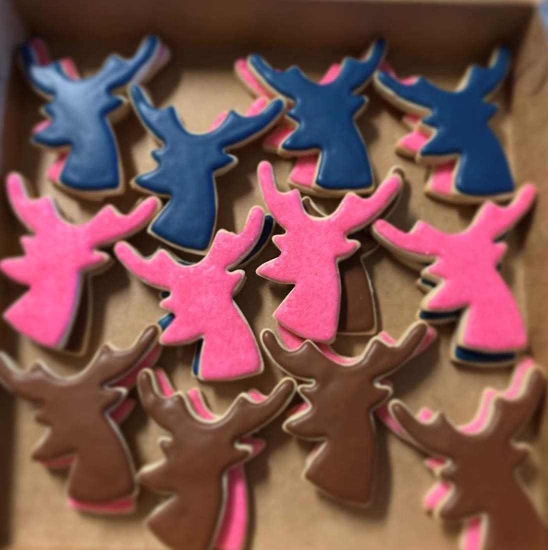 Ann Clark Hunting Cookie Cutter Set, 3-Piece, Made in USA