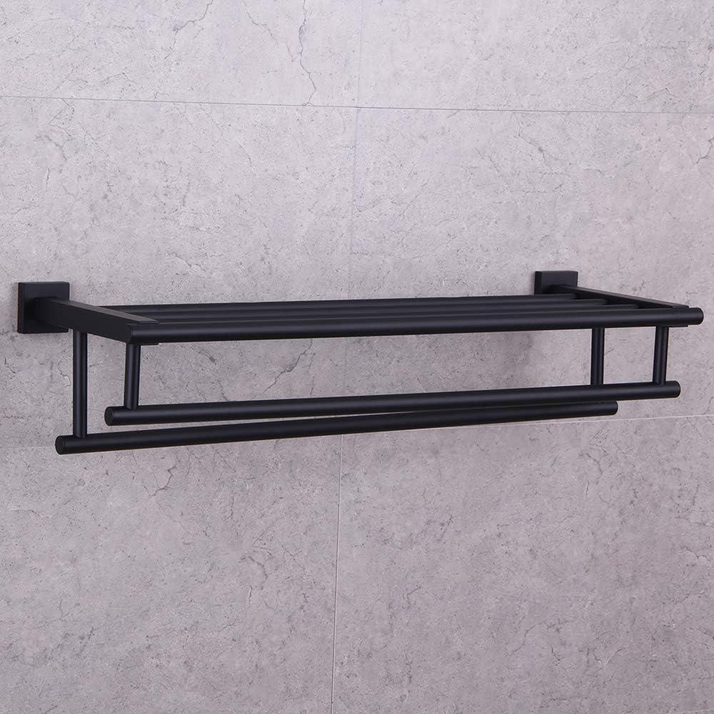 24" Bathroom Towel Rack Wall Mounted