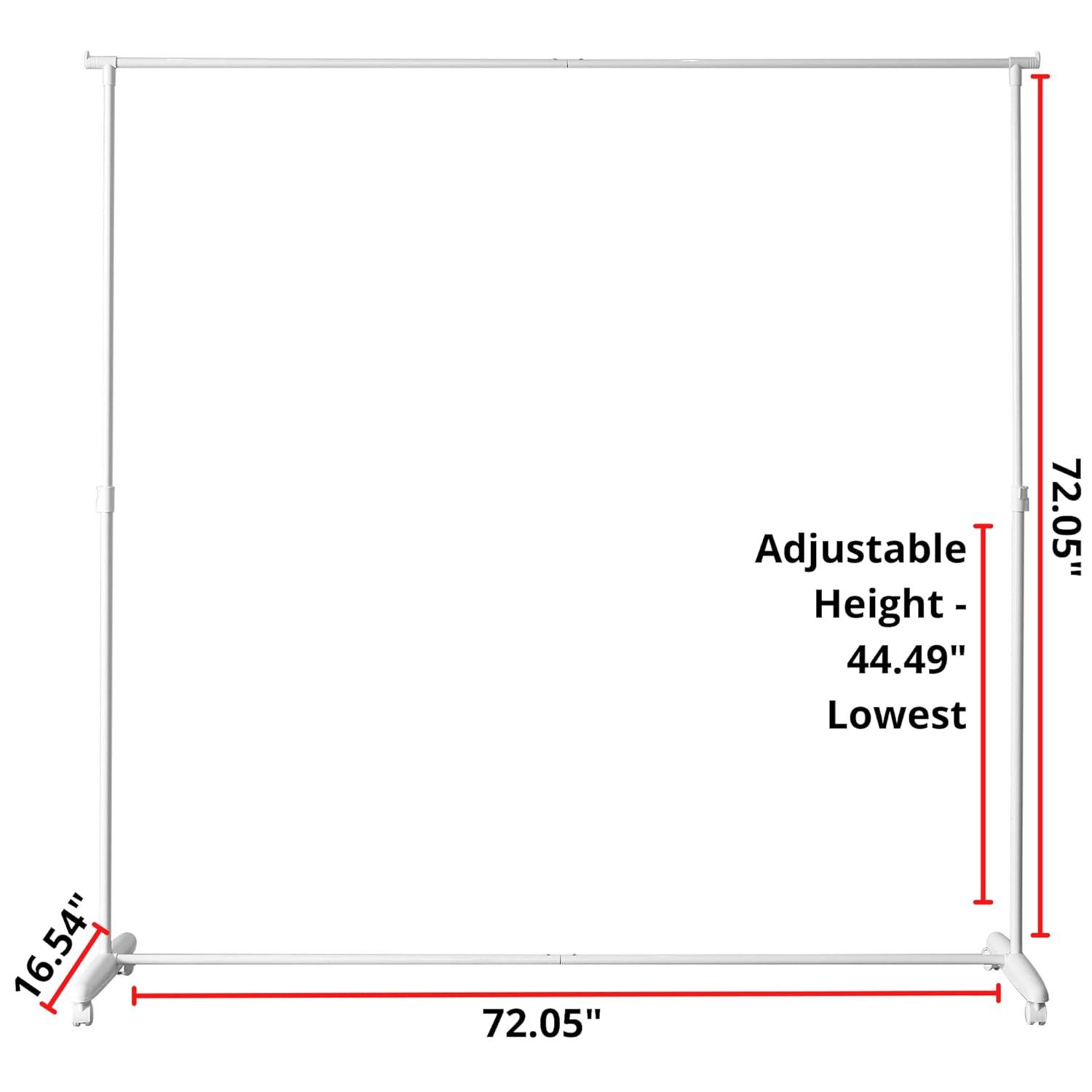 Don't Look At Me - Privacy Room Divider - Basics Extendable - Black Frame