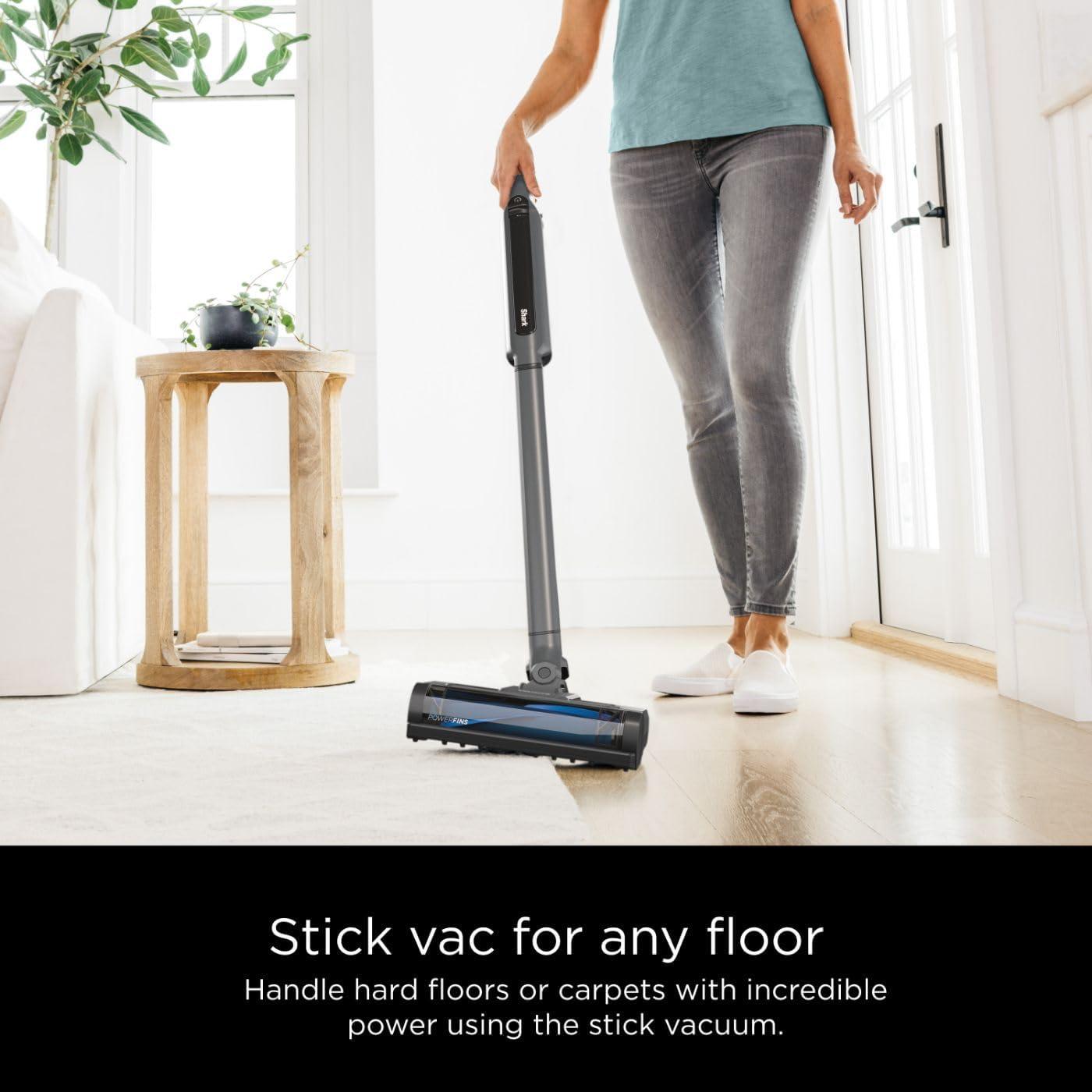 Shark WANDVAC System Ultra-Lightweight Powerful Cordless Stick Vacuum with Charging Dock