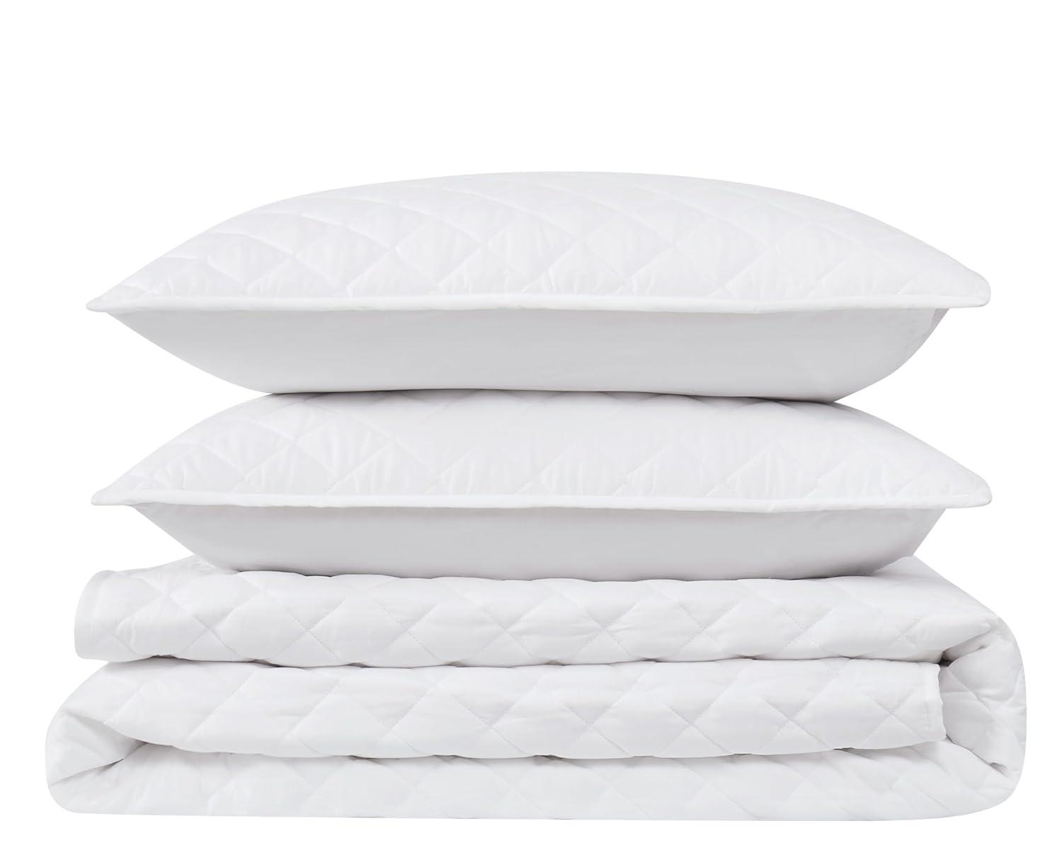 Cannon Cotton Quilted Quilt Set