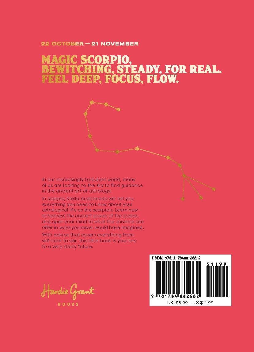 Scorpio - (Hg Seeing Stars) by  Stella Andromeda (Hardcover)