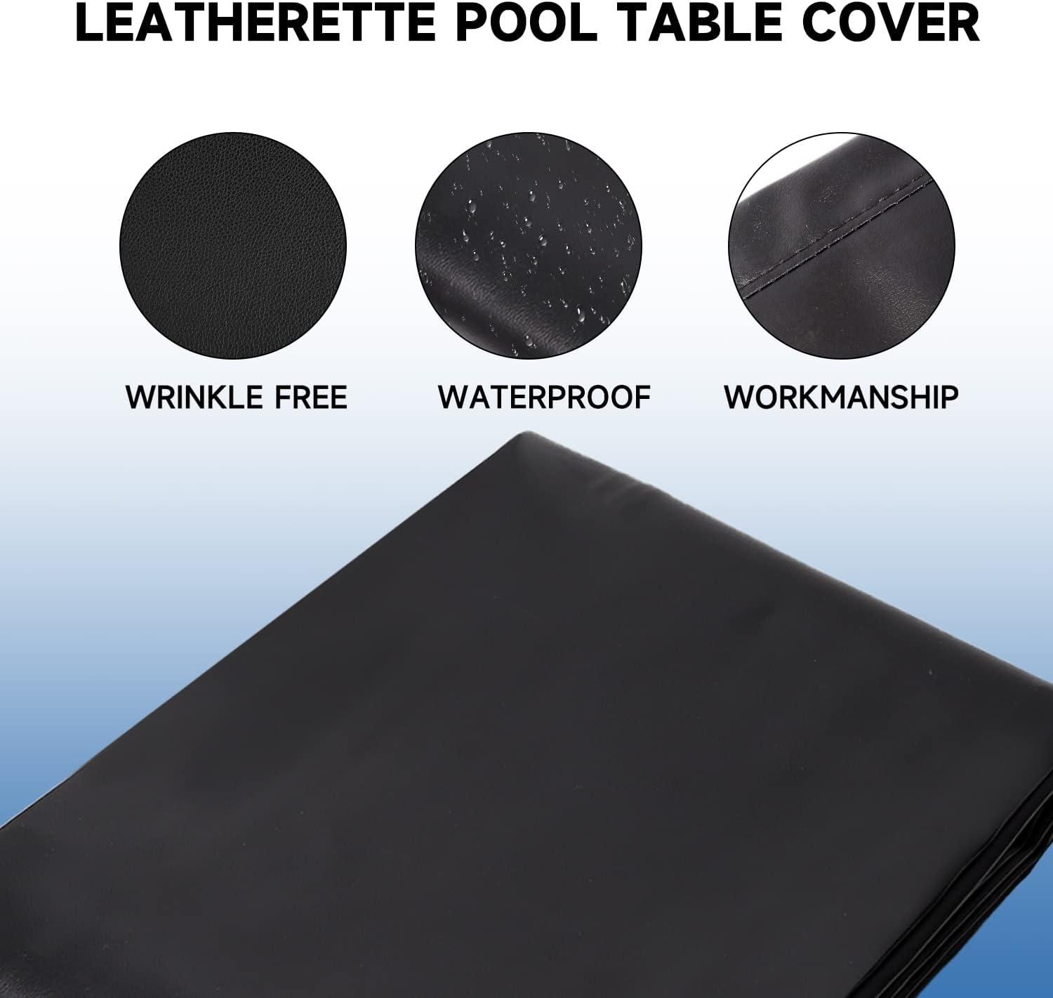 GSE Games & Sports Expert Leather / Faux Leather Pool Table Covers & Accessories