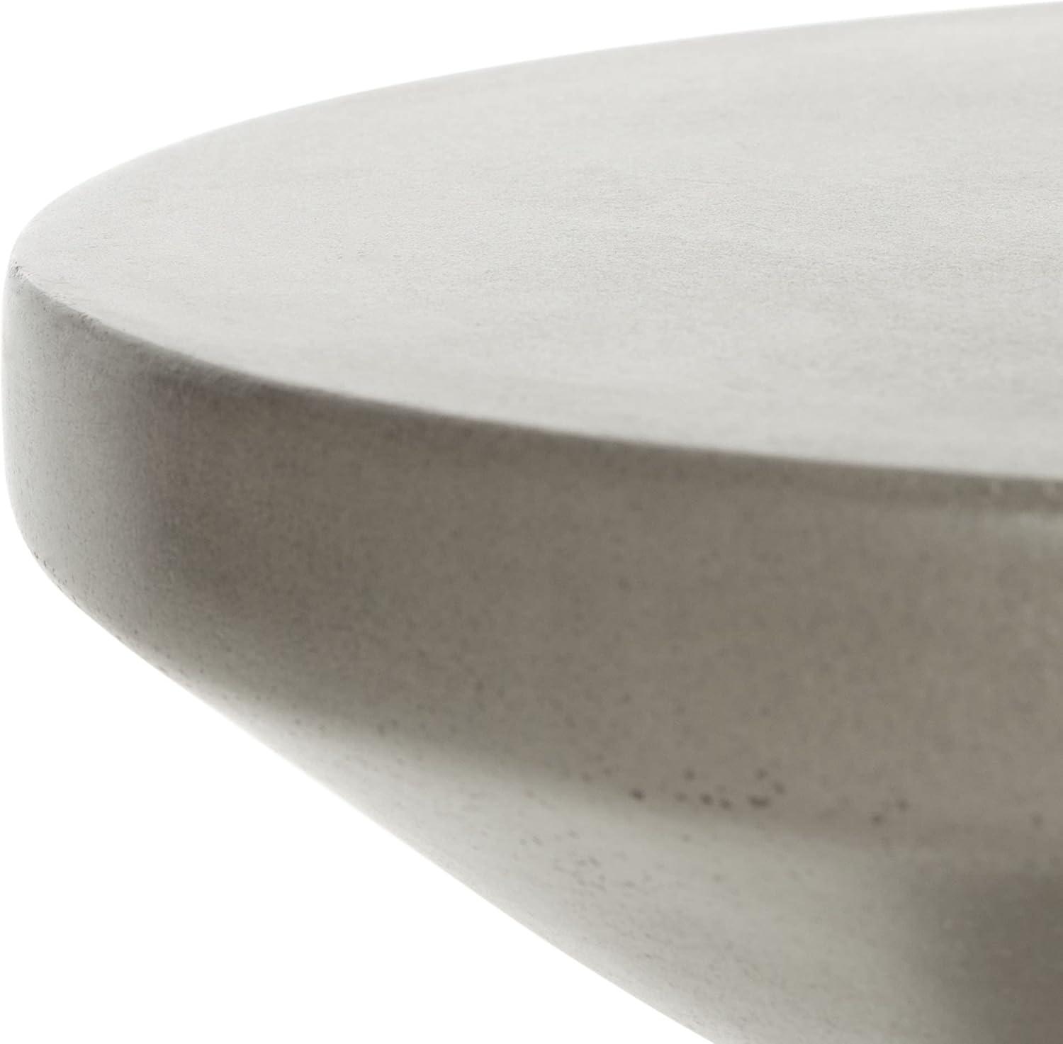 Jiraiya Concrete Accent Stool  - Safavieh