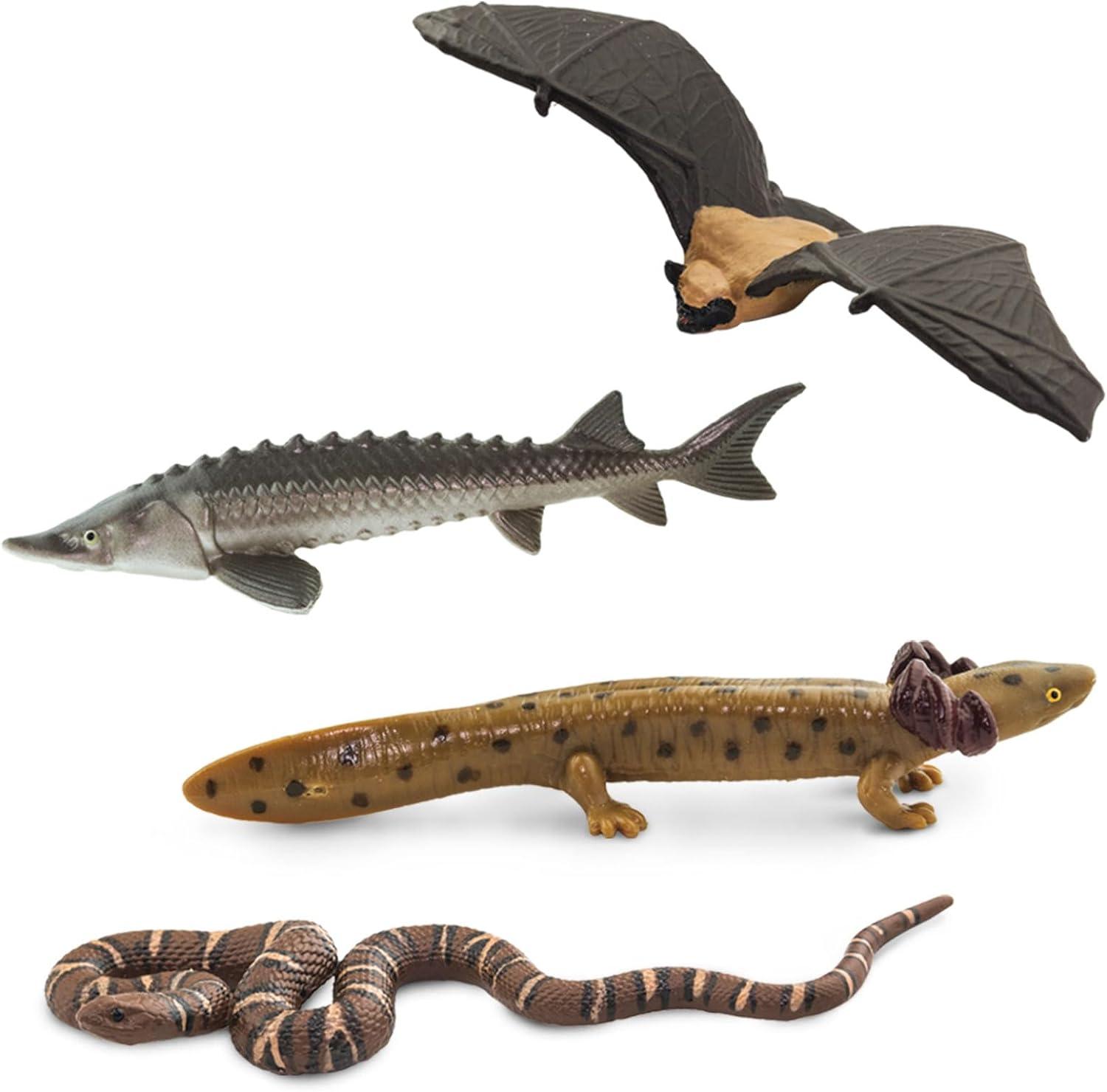 Great Lakes Fauna Explorer Toob - 10 Hand-Painted Miniature Animal Figurines