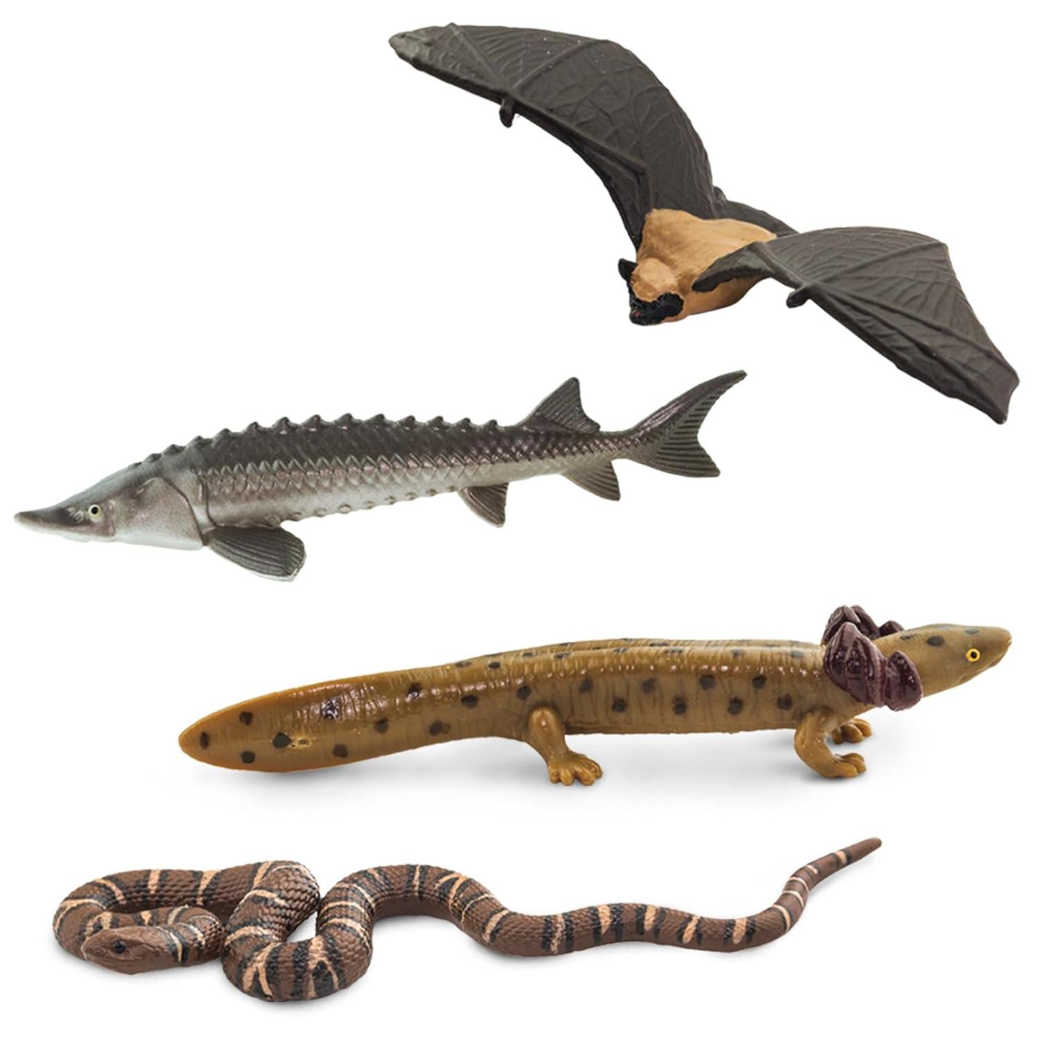 Great Lakes Fauna Explorer Toob - 10 Hand-Painted Miniature Animal Figurines