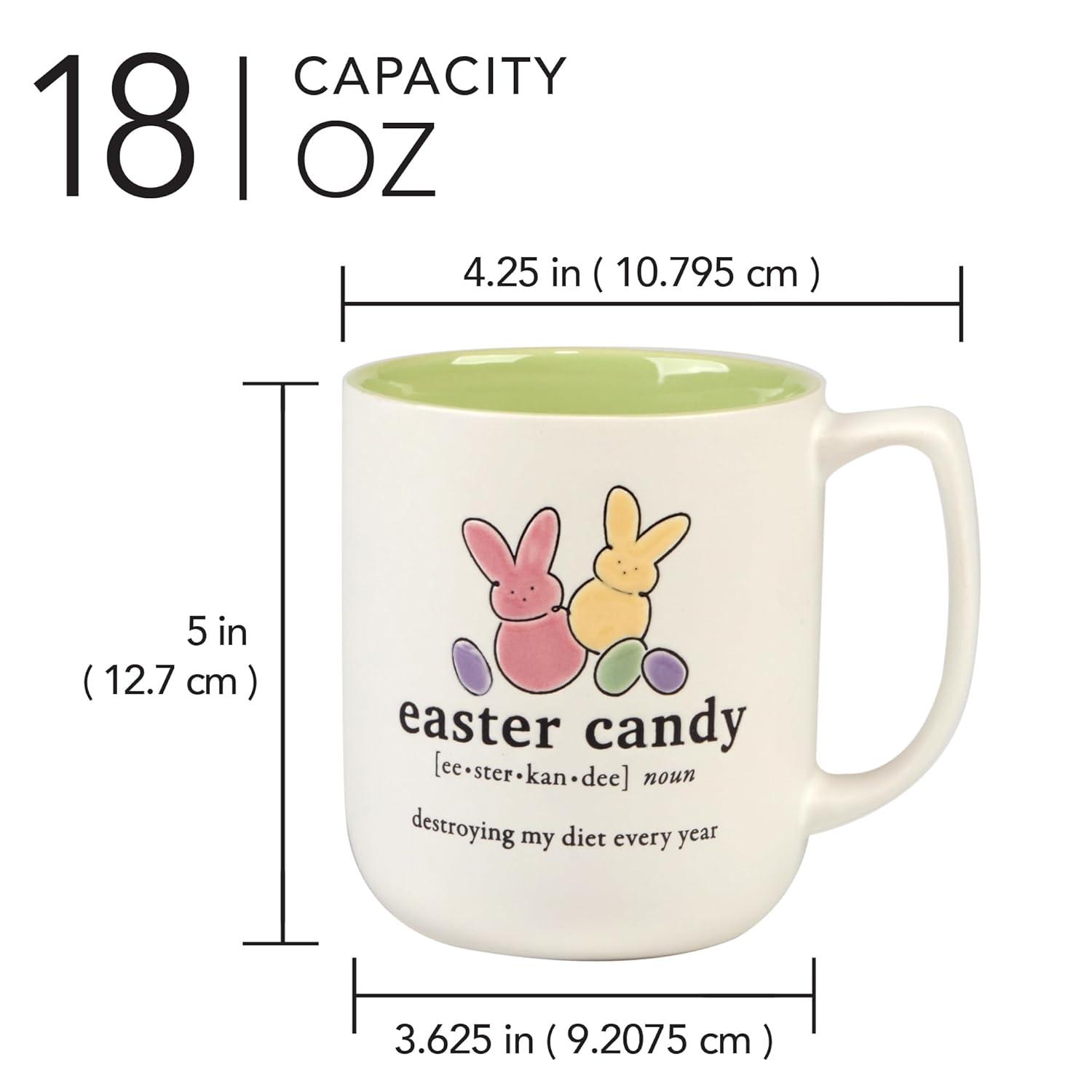 Certified International Easter Words Set of 4 Mugs (Set of 4)