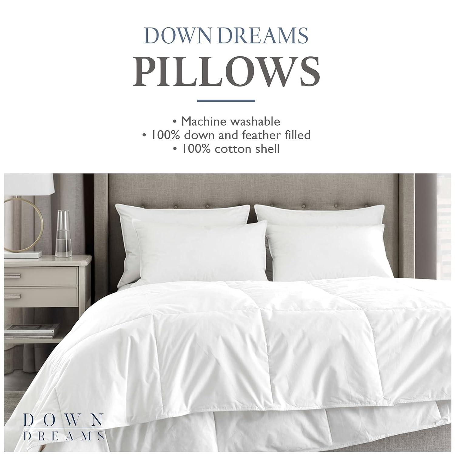 Down Dreams Classic Jumbo Pillow Set of 2