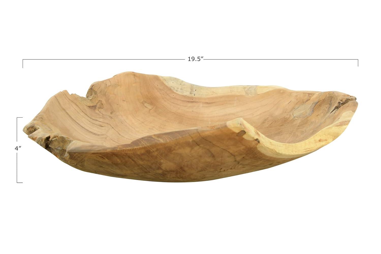 Desideria Teak Serving Bowl