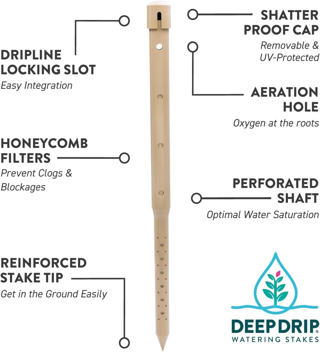 24 in. Watering Stake (3-Pack)