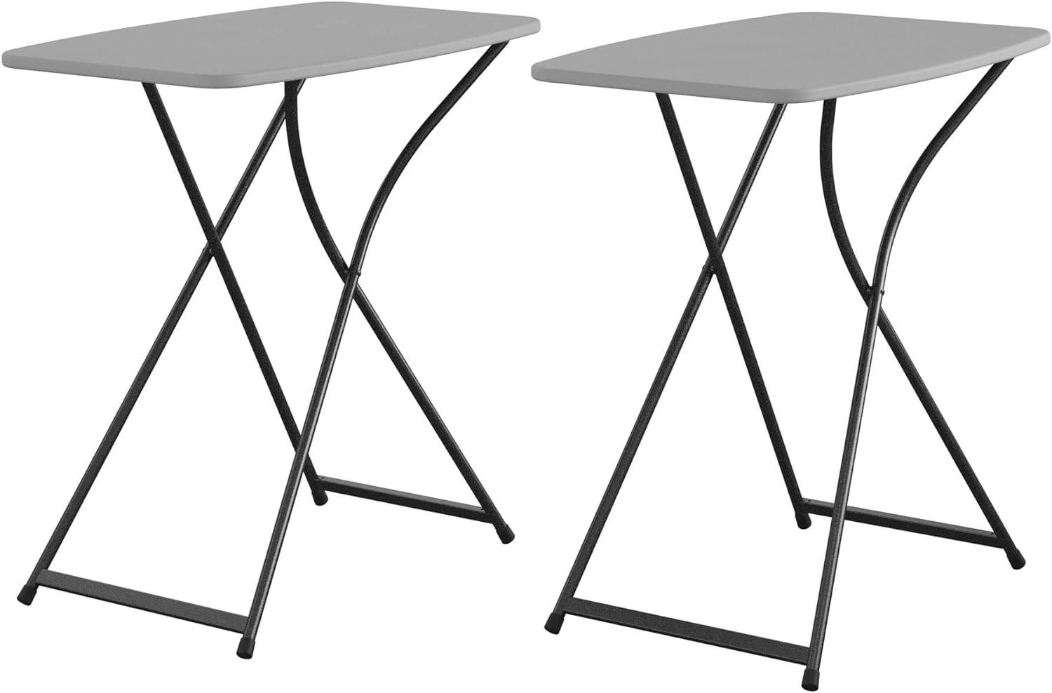 COSCO COSCO Personal Folding Activity Tables, Multi-Purpose, Adjustable Height (Set of 2)
