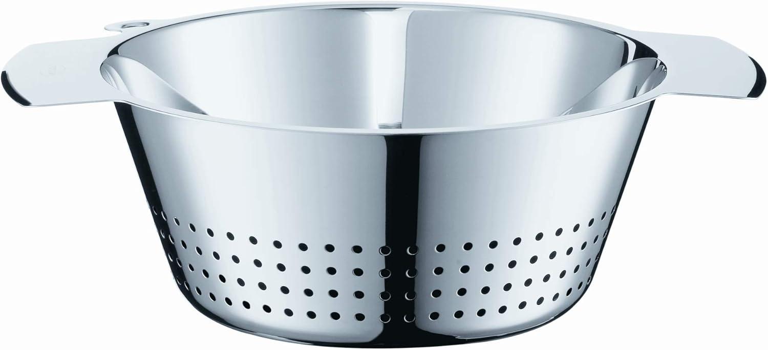 Rosle 9.5-Inch Silver Stainless Steel Colander