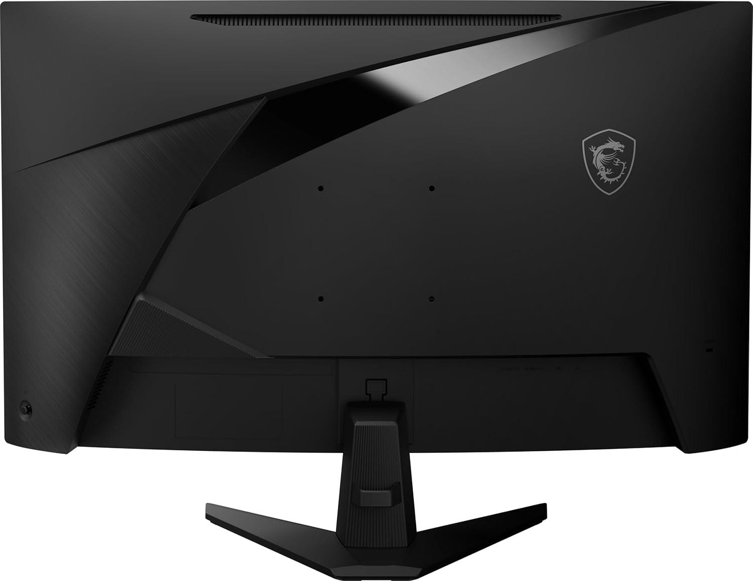 32-Inch Metallic Black Curved WQHD LED Gaming Monitor