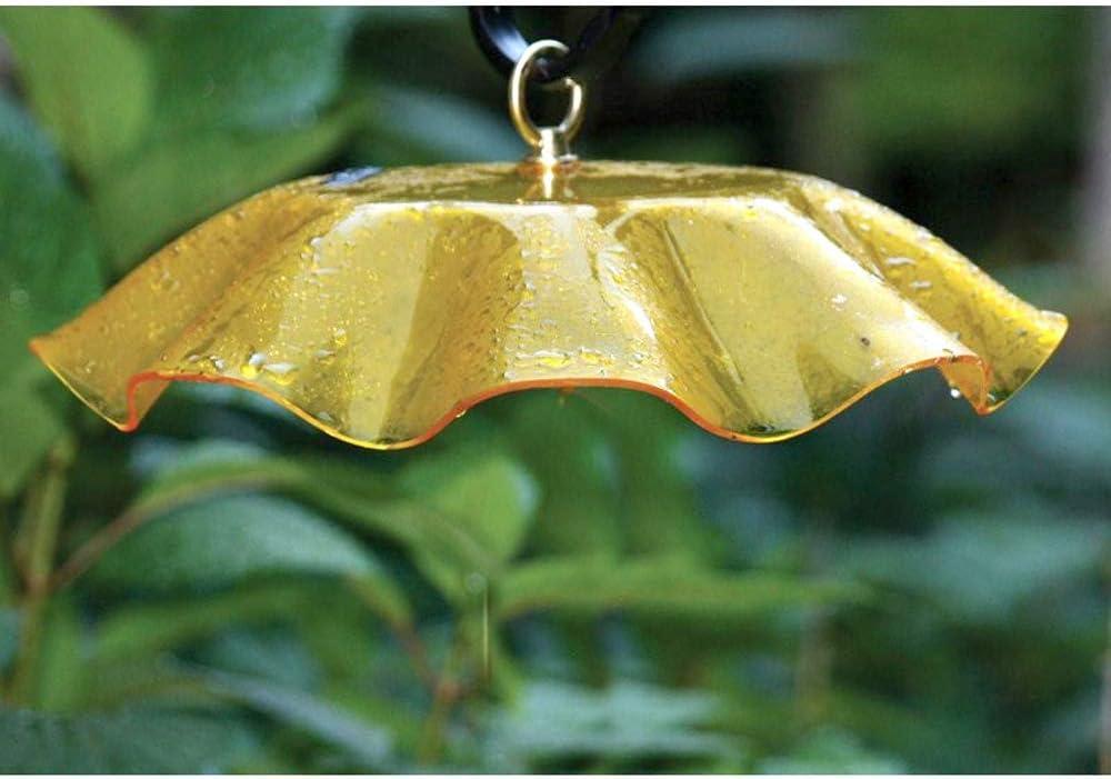 Birds Choice Birds Choice 13" Acrylic Bird Feeder Weatherguard, Yellow