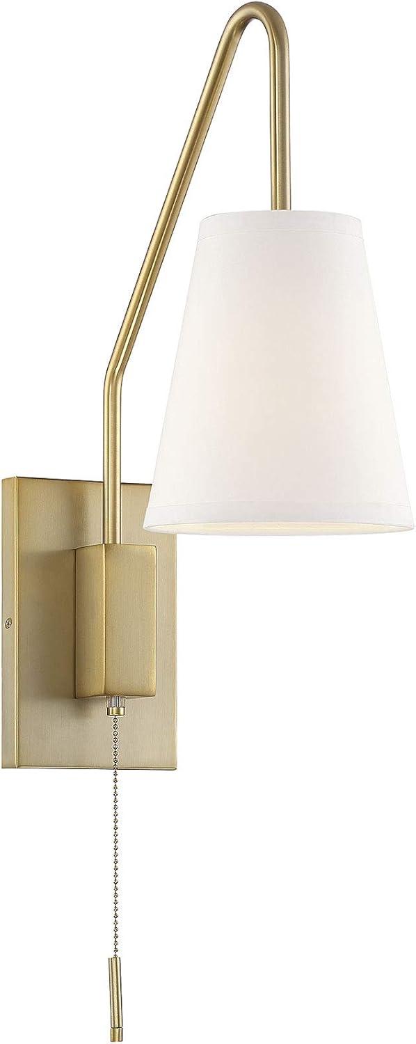 Savoy House Owen 1 - Light Swing Arm Lamp in  Warm Brass