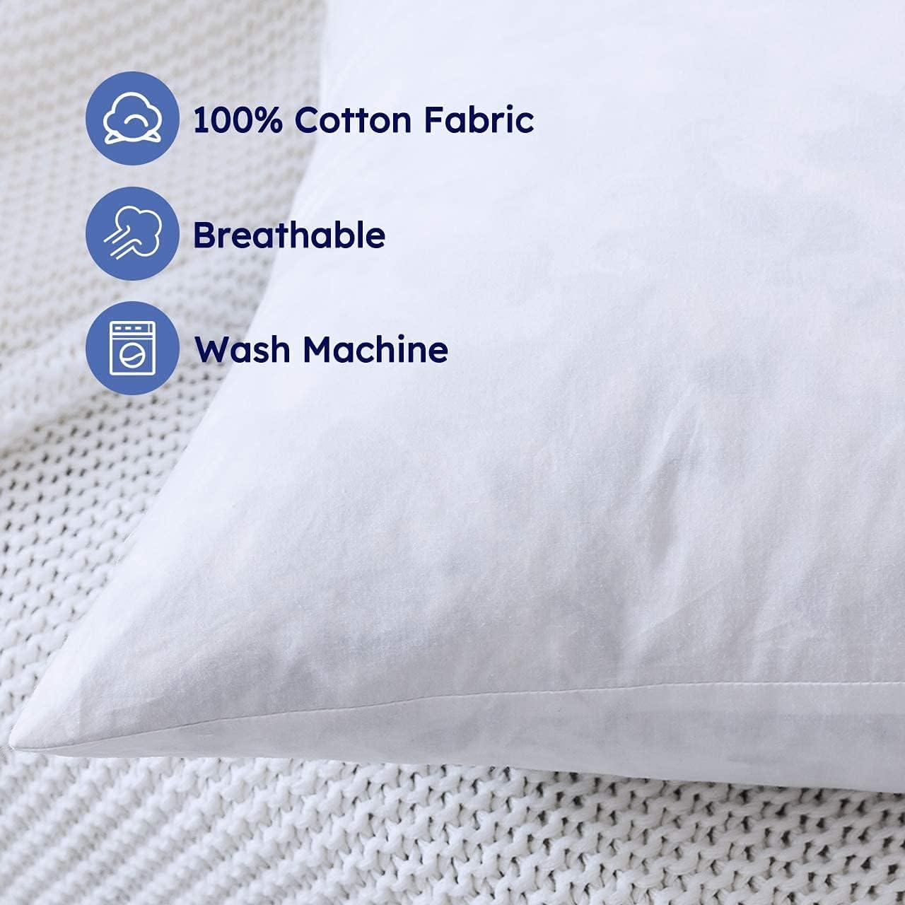 Feather Reversible Pillow Insert