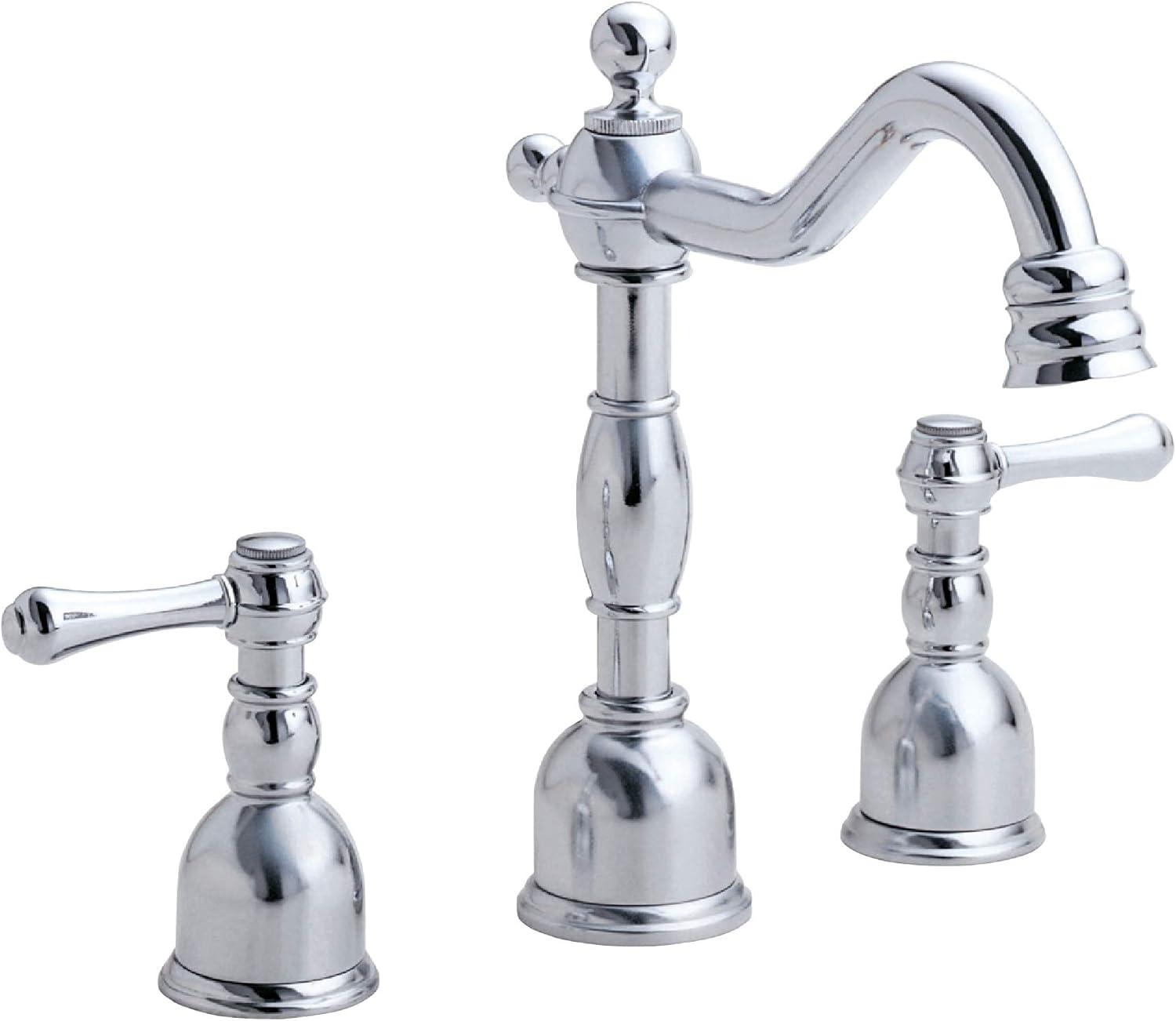 Opulence Widespread Bathroom Faucet with Drain Assembly