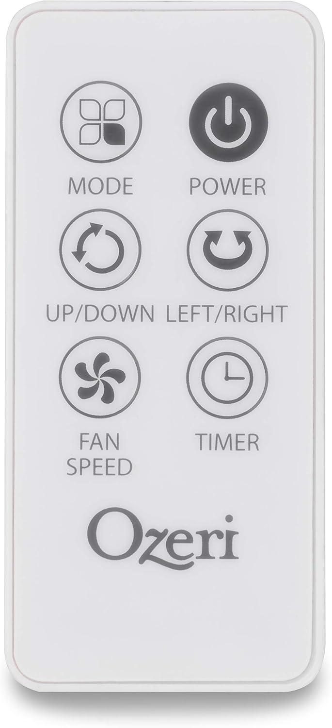 Ozeri 360 Duo Tower Fan, with Dual Oscillation