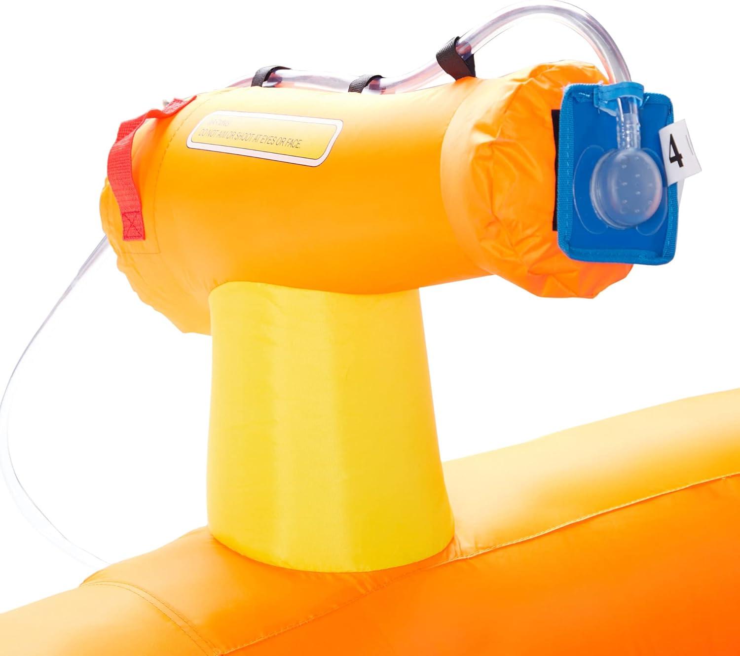 Banzai Banzai Pipeline Twist Kids Inflatable Outdoor Water Pool Aqua Park and Slides