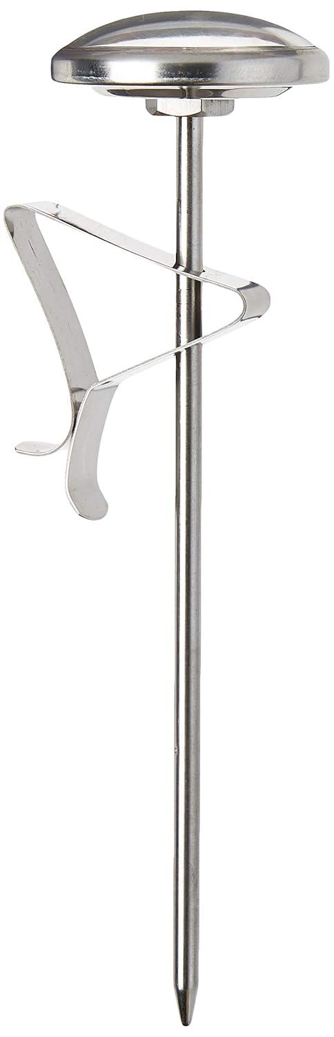 CDN ProAccurate Beverage and Frothing Thermometer, Stainless Steel