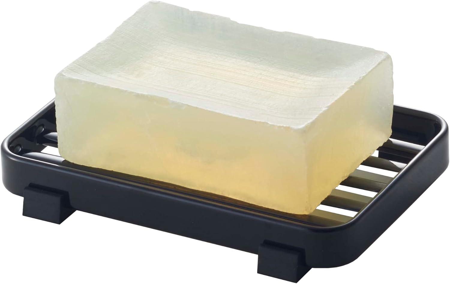 Yamazaki Home Yamazaki Home Soap Tray - Steel Holder Dish For Sink, Steel, Water Resistant, No Assembly Req.