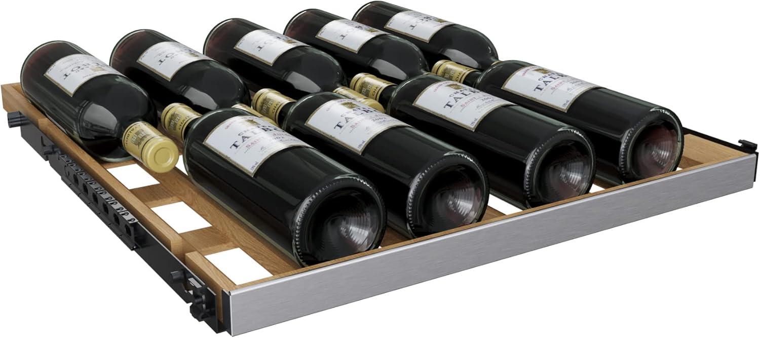 Avallon Awc243tszlh 24" Wide 150 Bottle Capacity Built-In Or Free Standing Wine Cooler -