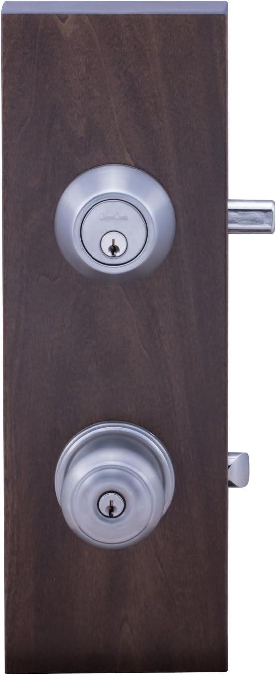 Complete Colonial Entry Knob Set with Deadbolt