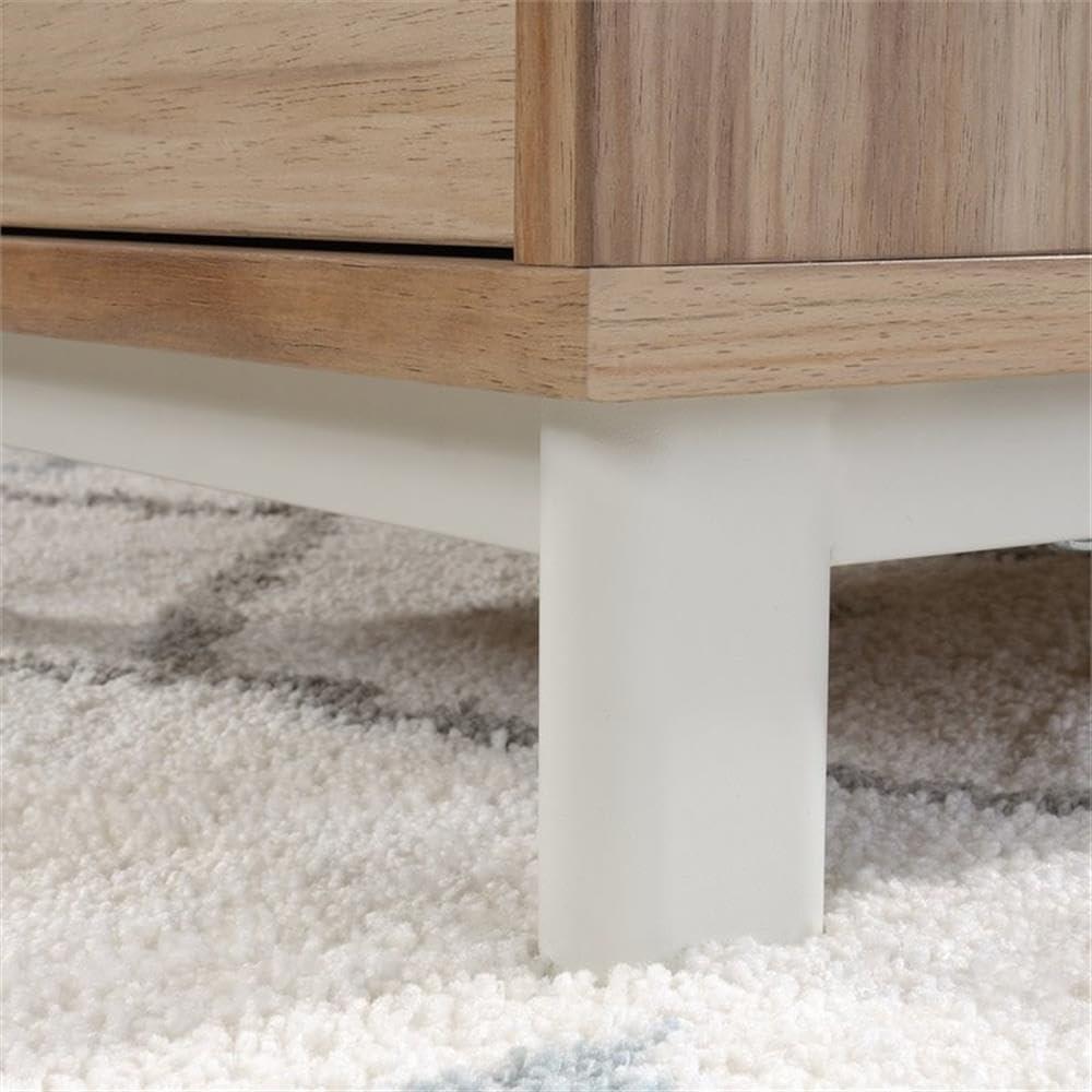 Portage Park Executive Desk Kiln Acacia - Sauder