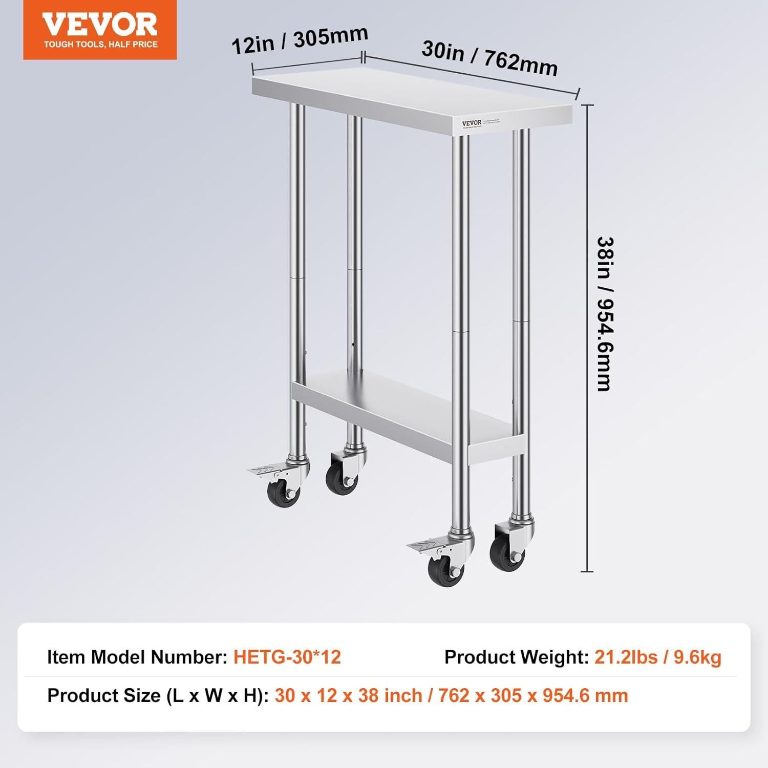 Metal Kitchen Cart