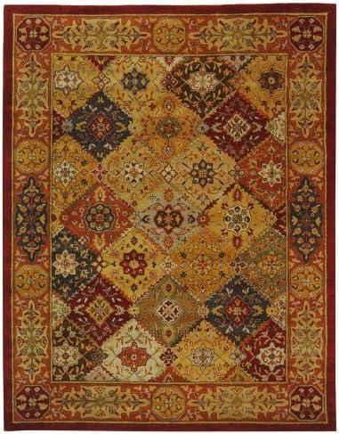 SAFAVIEH Heritage Regius Traditional Wool Area Rug, Multi, 9' x 12'