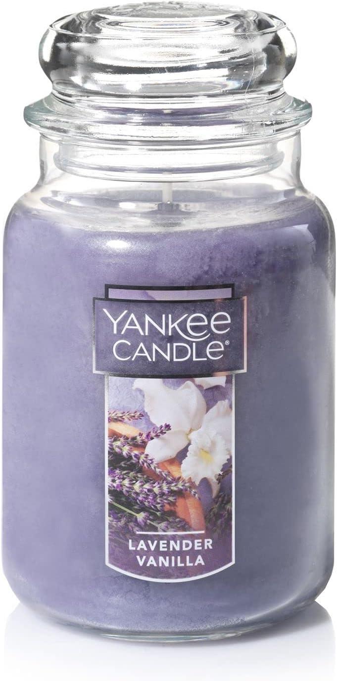 Yankee Candle Original Large Jar, Lavender Vanilla, 22 oz