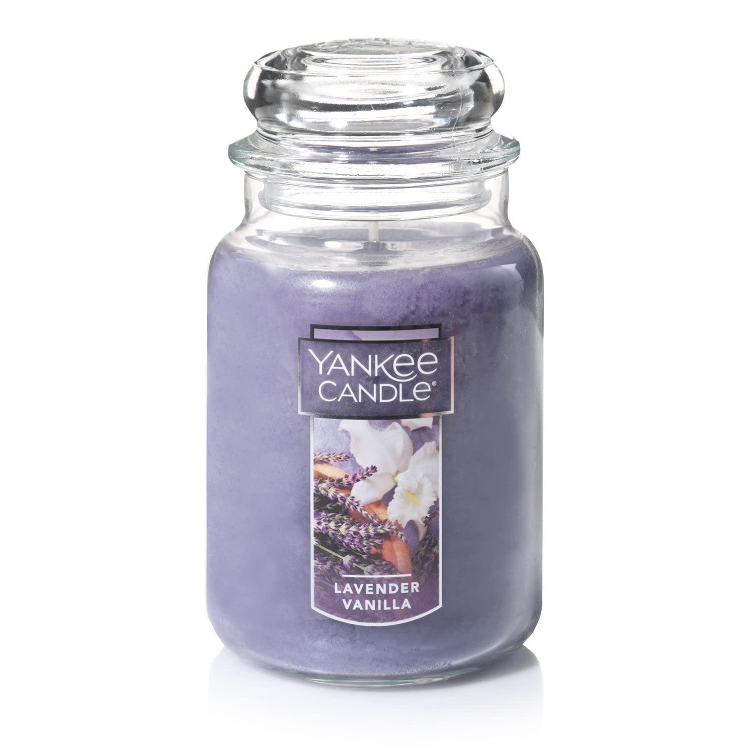 Yankee Candle Original Large Jar, Lavender Vanilla, 22 oz