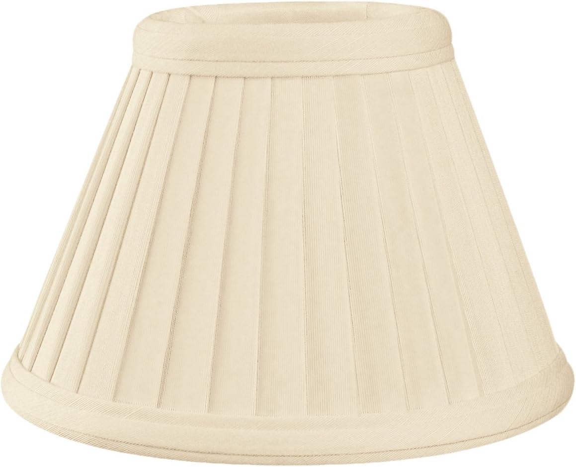 Royal Designs, Inc. Pleated Empire Chandelier Shade CS-111BG-6, Beige, 2.5 x 5 x 4.25, Pack of 6