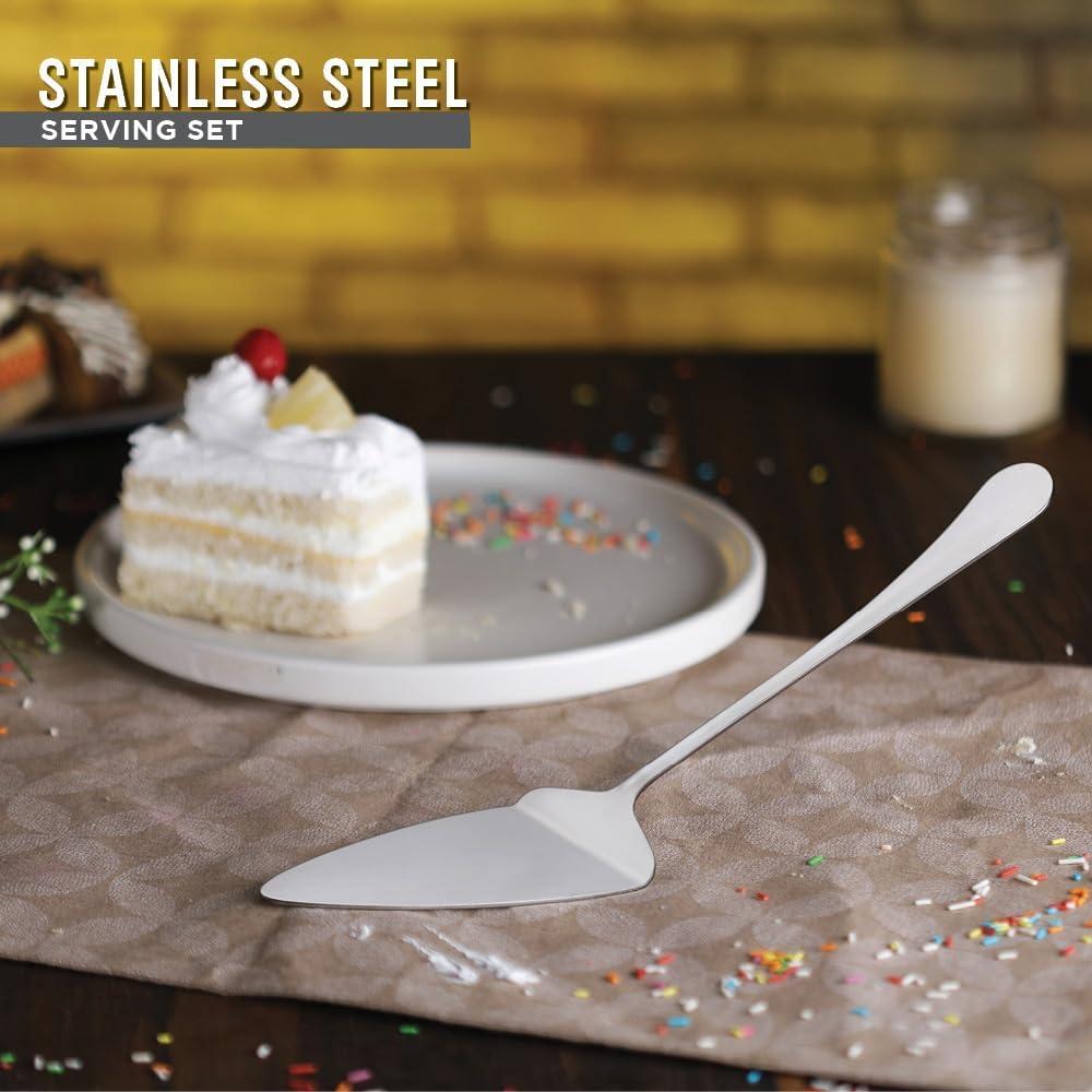 Avador Premium Stainless Steel 8-Piece Hostess Serving Utensil Set