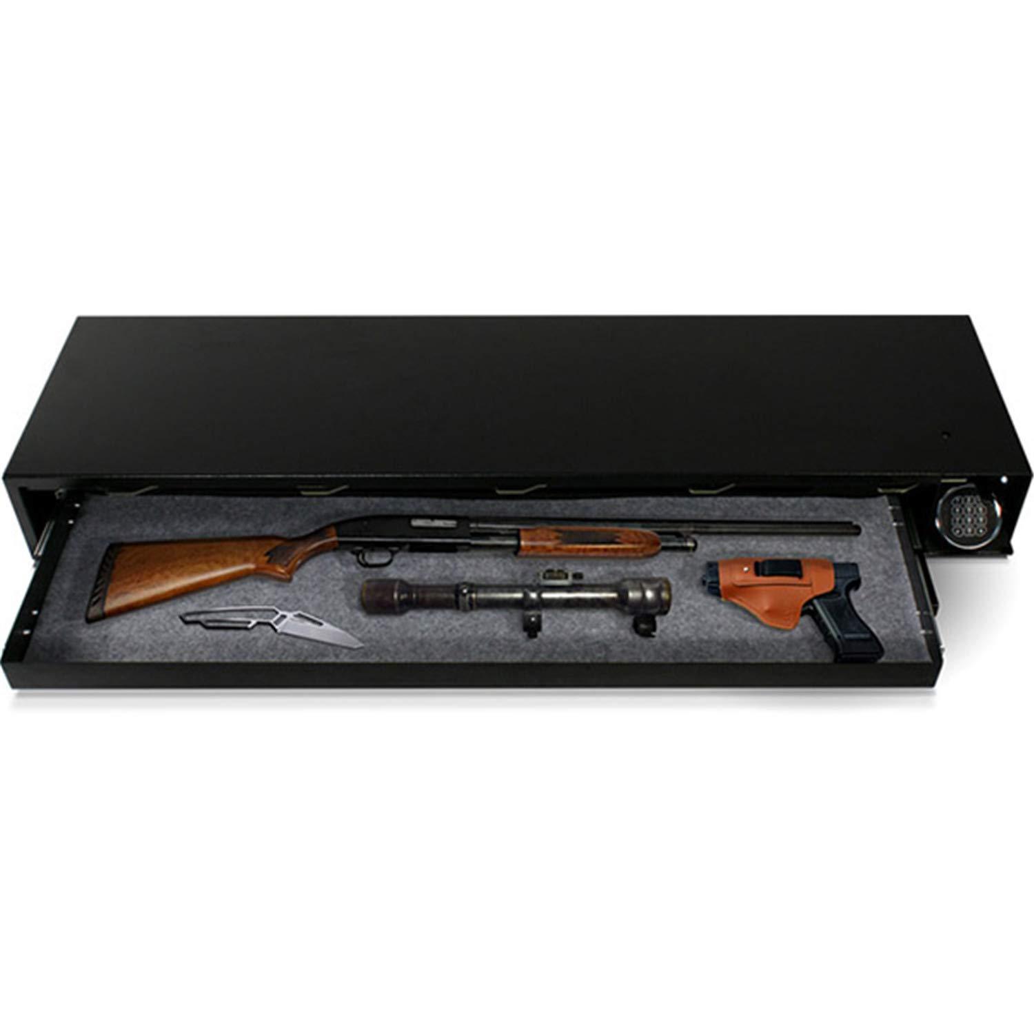 Mesa Safe Company MUBG Series Under Bed Gun Safe, All Steel Construction, Quick Access Design