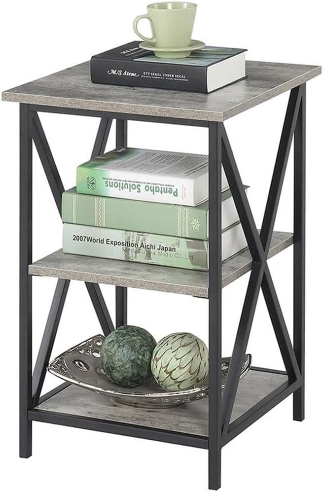 Convenience Concepts Tucson 3 Tier End Table, Faux Birch