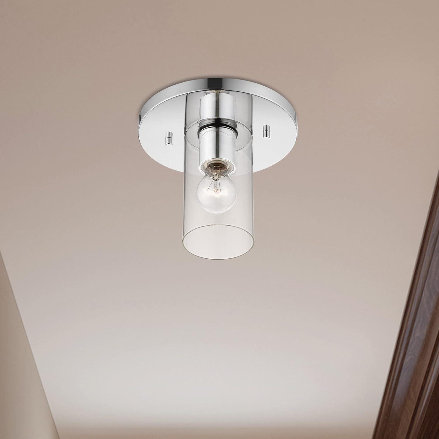 Mollie Glass Flush Mount