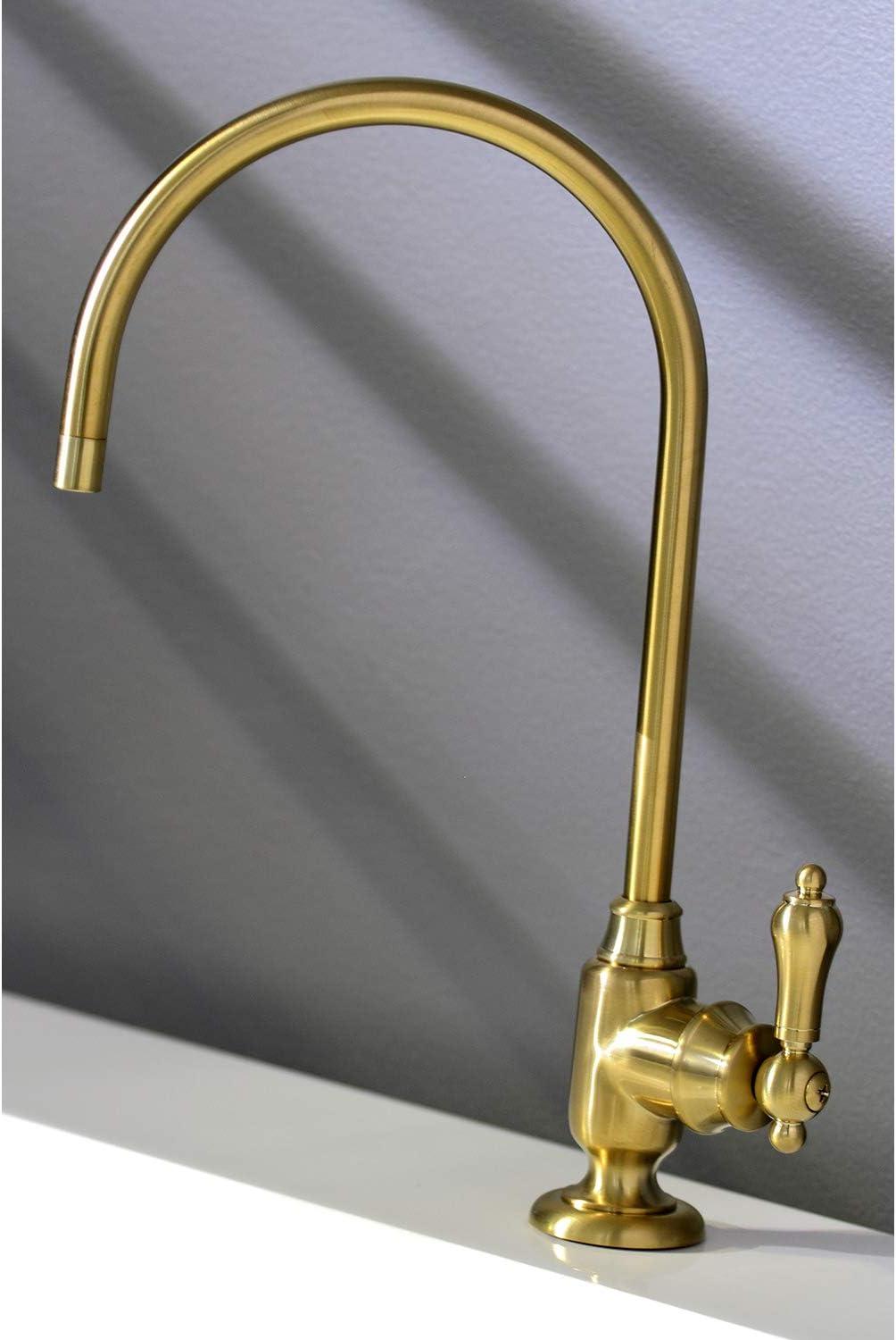 Kingston Brass Heirloom Single-Handle 1-Hole Deck Mount Water Filtration Faucet