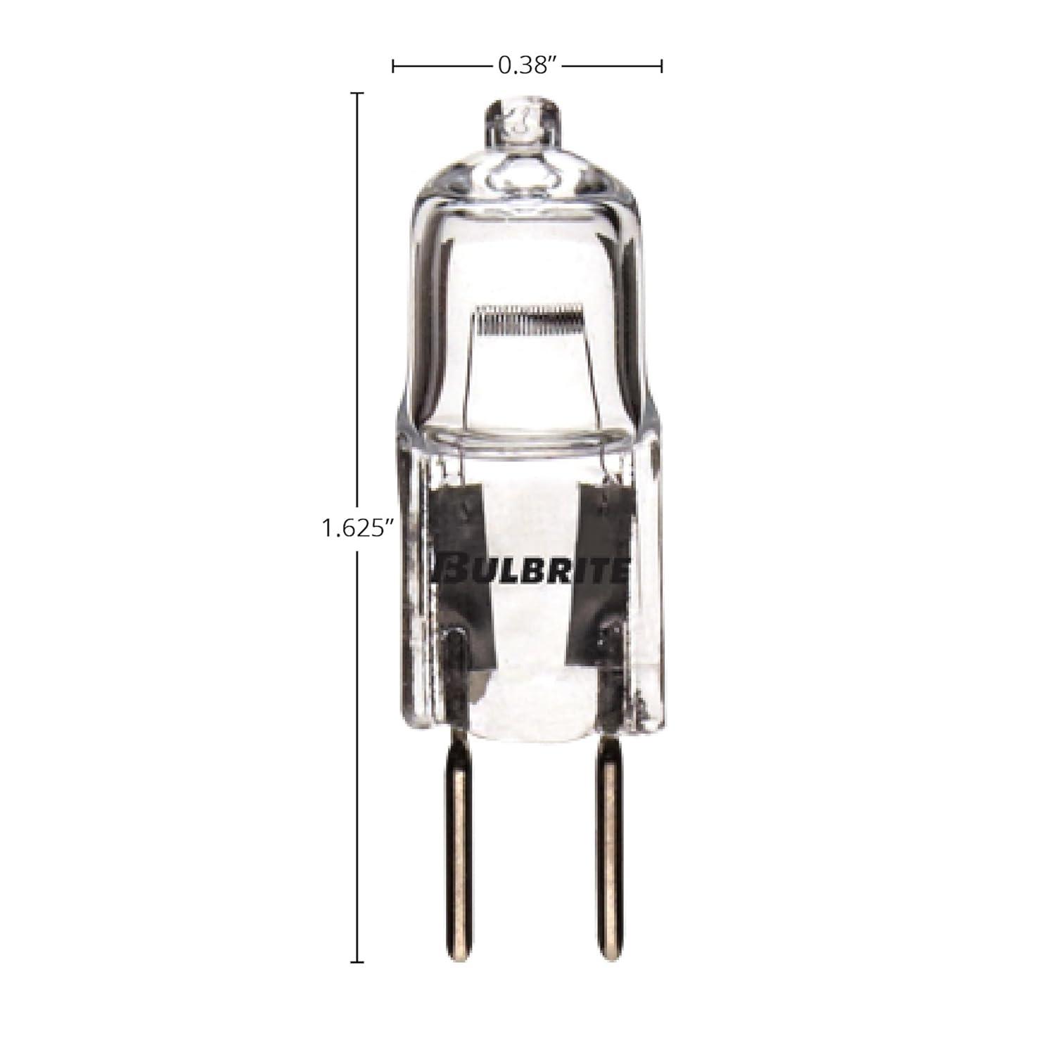 Clear Mini Halogen Bi-Pin Bulb for Commercial Use