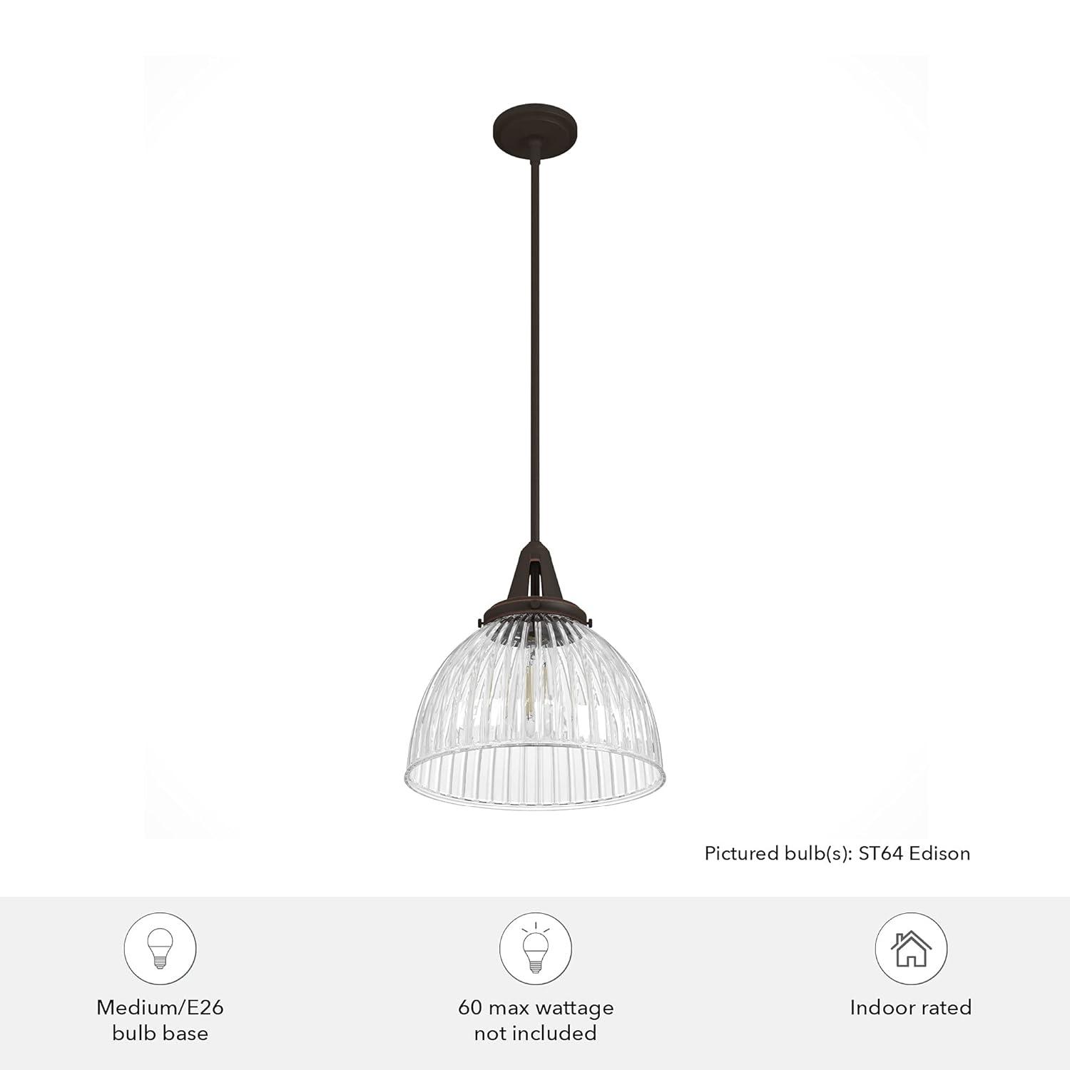 Hunter Fan Cypress Grove 1 Light Dome Pendant?