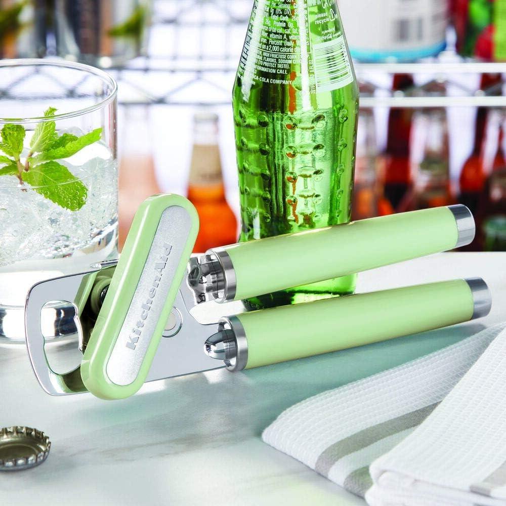 Pistachio Stainless Steel Ergonomic Can and Bottle Opener