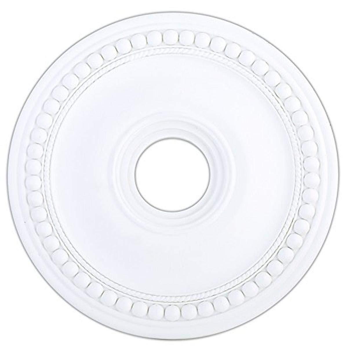 82074-03-Livex Lighting-Wingate - Ceiling Medallion in Style - 20 Inches wide by 1.5 Inches high-White Finish