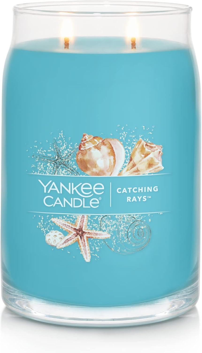 Yankee Candle Signature Large 2-Wick Candle, Catching Rays™, 20 oz