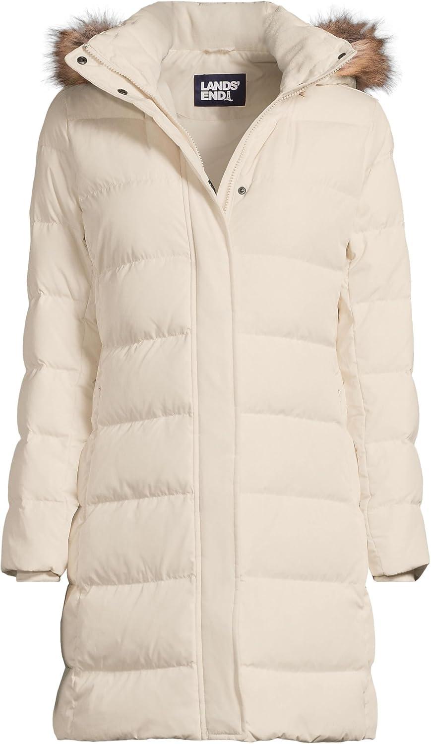 Lands' End Women's Max 600 Down Puffer Coat