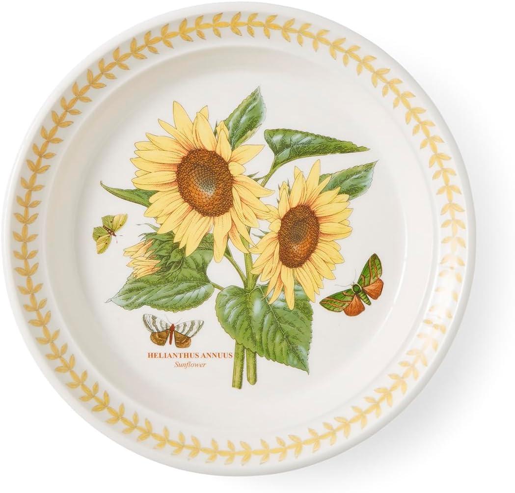 Botanic Garden Meadow Floral Ceramic Salad Plates - Set of 6