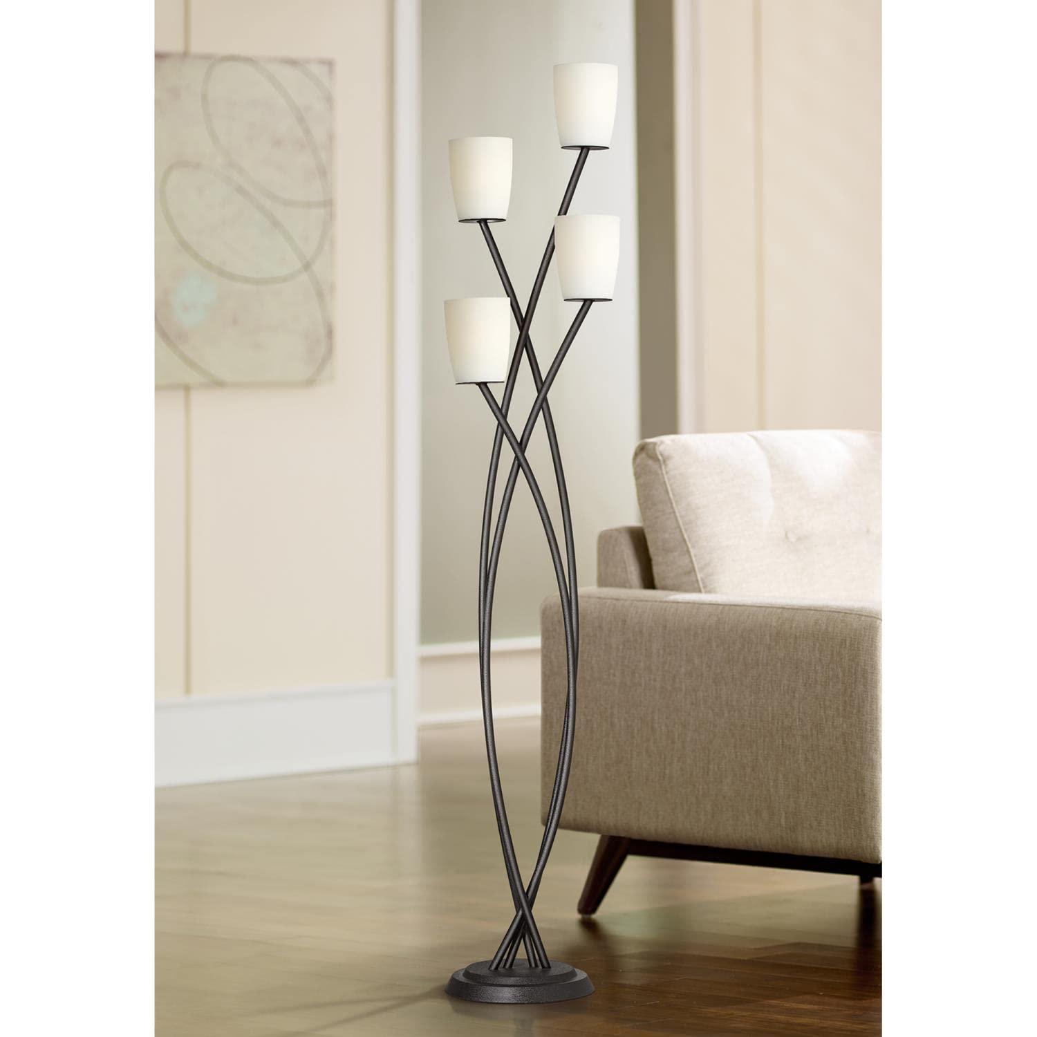 Pacific Coast Lighting 85-2615-07 Metro Crossing 4 Light Floor Lamp