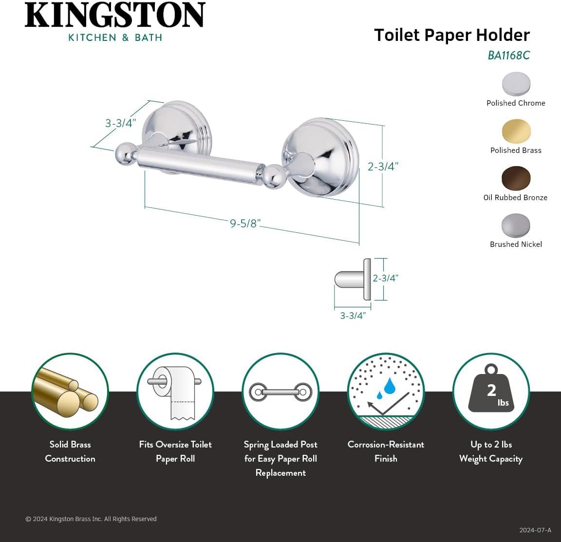 Kingston Brass Vintage Toilet Paper Holder