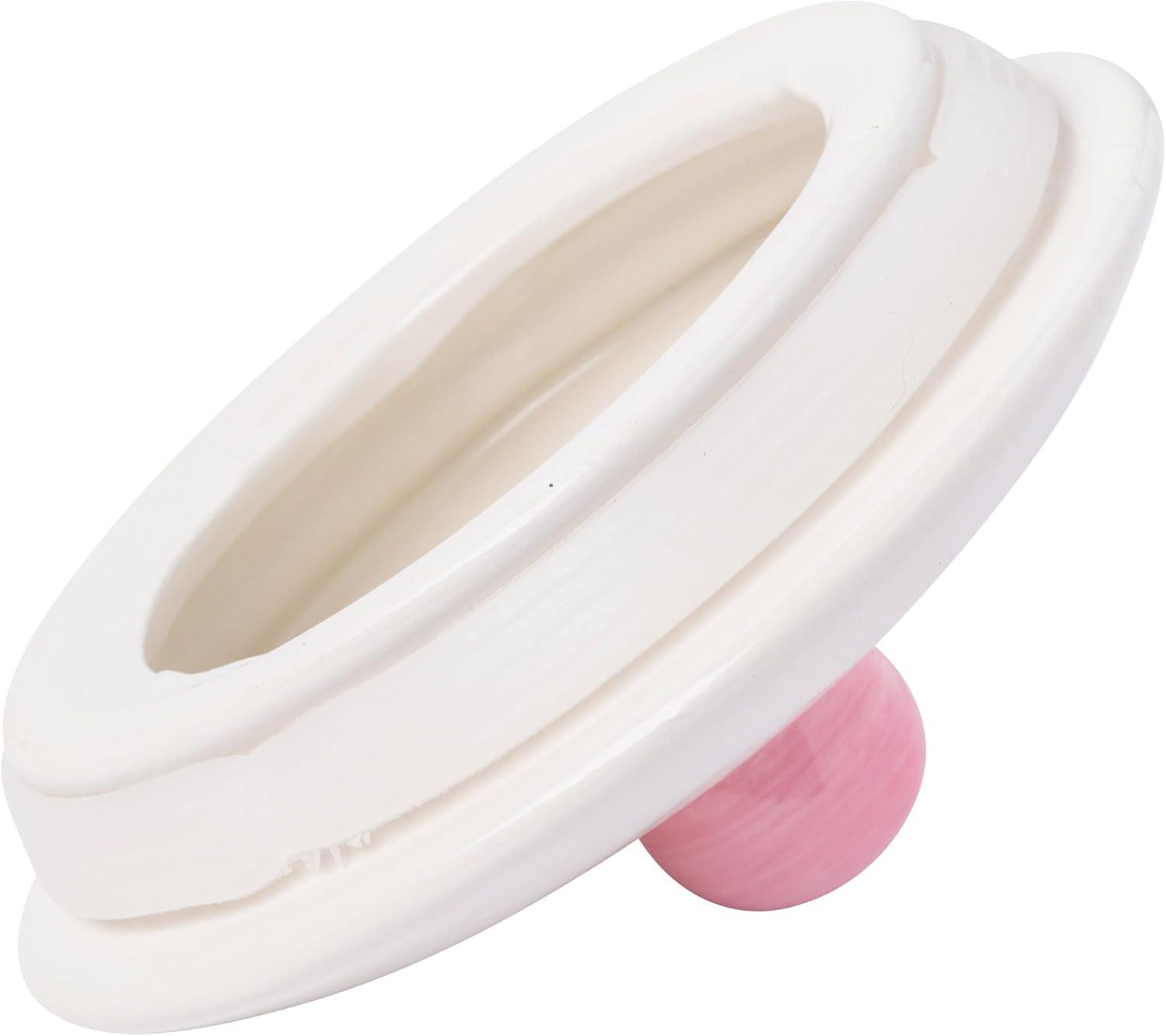 Silver Buffalo Ceramic / Porcelain Jar